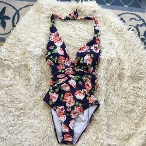 ~LADIES FLORAL ONE PIECE SWIMSUIT~